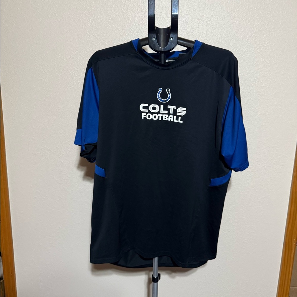 Reebok Colts Football Black and Blue Top‎ XL